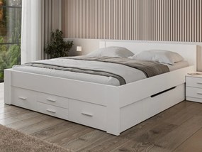 Postel Iwetta 180x200 cm, biela