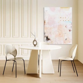 Ručne maľovaný obraz na plátne 88x118 cm Small Notes – Malerifabrikken