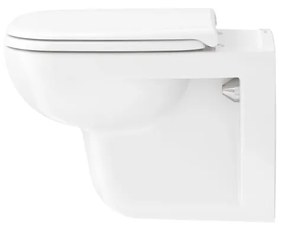 Duravit D-Code - SET Závesné WC + sedátko so sklápacou automatikou, biela 45350900A1