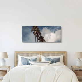 Obraz - Palmová dráma (120x50 cm)