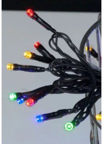 Eglo 410711 - LED Vonkajšia vianočná reťaz SERIE LED 80xLED 8m IP44 multicolor