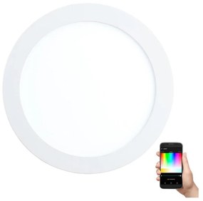 Eglo 96668 - LED RGBW stmievateľné zapustené stropné svietidlo FUEVA-C LED/15,6W/230V