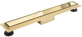 Rea Neox, odtokový žľab 60 cm, zlatá lesklá, REA-G2561