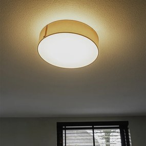Stropné svietidlo ružové 40 cm vrátane LED - Drum LED