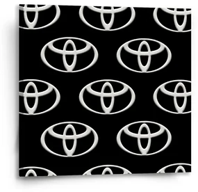 Sablio Obraz Toyota Pattern - 50x50 cm