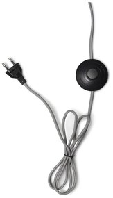 Stojacia lampa s bielym tienidlom a konštrukciou z bambusu Good&amp;Mojo Montblanc