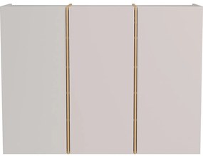 Krémová predsieňová skrinka 138x103x38 cm Libbiano – Germania