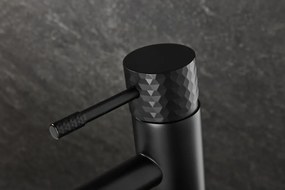 Gamma Roy, vysoká umývadlová batéria h-301, čierna matná, GMA-BRYPUW-BK