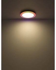 Globo 41372-24 - LED RGBW Stmievateľné stropné svietidlo BOLLY LED/20W/230V + DO
