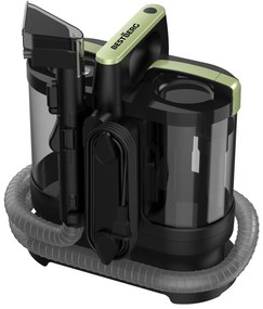 Tepovač kobercov a čalúnenie BestBerg BBCT-10G / 450 W / 1,4 l + 0,7 l / čierna