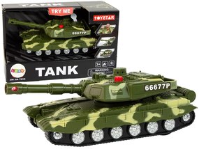 Lean Toys Vojenský tank – zvukové a svetelné efekty