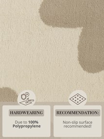 Hanse Home, Detský koberec Adventures 106417 Cream Beige, 120x170, béžová, detská izba