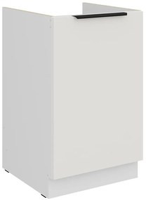 Kuchynská skrinka Aria-Wh/Wh Anti Fingerprint 50zl 1f Bb