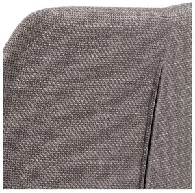 Jídelní křeslo Lizzy šedohnědé/černé