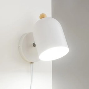 Brilagi - Nástenné bodové svietidlo GALLION 1xE27/15W/230V biela