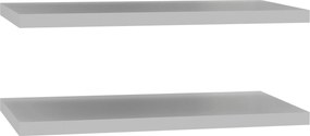 XXXLutz SADA VKLADACÍCH POLÍC, sivá, 47,8/42/2,2 cm Carryhome - Skrine - 000687022114