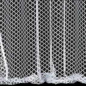 ZÁCLONA NA PÁSKE AIDEN 300X270 CM BIELA