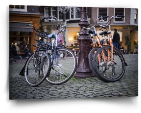 Sablio Obraz Mestský bicykel - 60x40 cm
