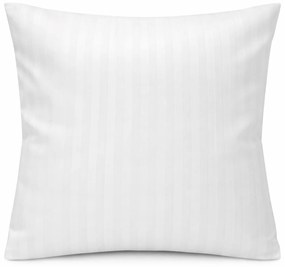 BAVLNENÁ OBLIEČKA NA VANKÚŠ STRIPES1 40X40 CM BIELA