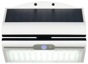 LED nástenné solárne vonkajšie svietidlo (výška 18,5 cm) Macapa – Reality