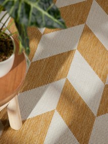 Ted Baker, Kusový koberec Ted Baker Haringey 106380 Yellow White, 200x300, žltá, chodba / predsieň