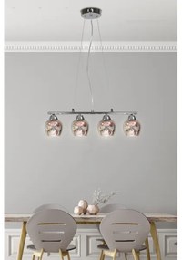 Luster na lanku SIRIUS 4xE27/60W/230V
