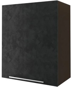 Skrinka do kuchyne Malmo Ares black W2/60 lava