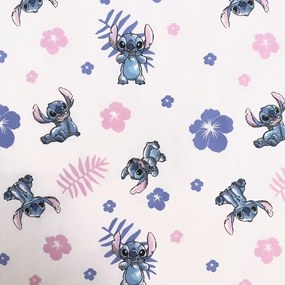 Jerry Fabrics Posteľná bielizeň Lilo a Stitch Pink - Lilo a Stitch - růžová | 140 x 200 cm / 70 x 90 cm