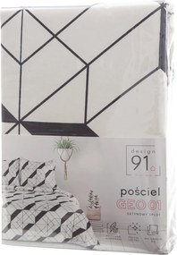 OBLIEČKY Z MIKROVLÁKNA GEO01 160X200 CM, 2 KS 70X80 CM VZOROVANÉ