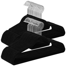 Sada 50 ks Vešiaky na šaty 0,5 × 45 × 23 cm SONGMICS