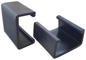 DEOKORK Ratanové stolík/taburet 73 x 73 cm BORNEO LUXURY (hnedá)