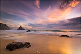 Obraz - Praia da Adraga (90x60 cm)