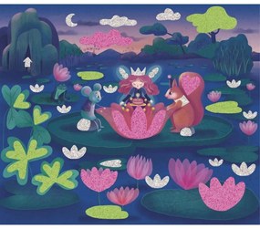 Kreatívna súprava Magic Fairies - samolepky a fosforeskujúci piesok