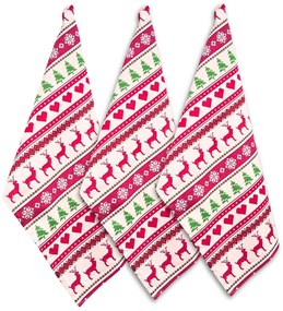 Home Elements Kuchynské utierky Zimný sob