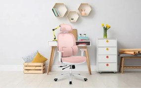 Detská otočná stolička Mark Adler Junior 6.3 Pink