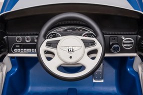 LEAN CARS Elektrická autíčko  Bentley Mulsanne - modré - 2x45W- BATÉRIA - 12V7Ah - 2024