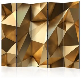 Paraván - Golden Dome II [Room Dividers] Veľkosť: 225x172, Verzia: Obojstranný