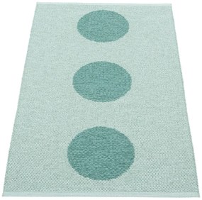 Tyrkysový vnútorný a vonkajší koberec 70x120 cm Vera Pop Jade – Pappelina