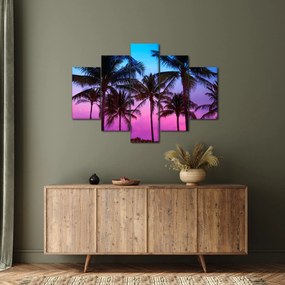 Obraz - Palmy v Miami (150x105 cm)