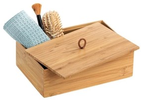 Bambusový box s vekom Wenko Terra, šírka 22 cm