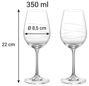TESCOMA pohár na víno UNO VINO Vista 2 x 350 ml
