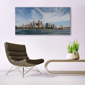 Obraz plexi Mesto more domy sydney 120x60 cm