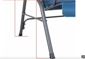 Zahradní houpačka CANOPS modrá