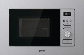 Vstavaná mikrovlnná rúra s grilom Gorenje nerez BMI201AG1X