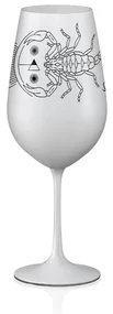 Crystalex pohár Zverokruhy Škorpión biela 550 ml