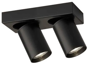 Shilo 7972 - Bodové svietidlo TARUMI 2xGU10/15W/230V čierna