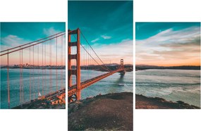 Obraz- Golden Gate, San Francisco (90x60 cm)