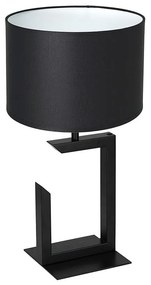 Luminex Stolná lampa 1xE27/60W/230V 45 cm čierna/biela LU3402