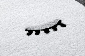 Koberec PETIT CLOUD OBLÁČIK HVIEZDY sivý