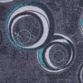 ITC, Koberec metráž Drops 99, na mieru, šíře 4m,5m, šedá, filc, chodba / predsieň